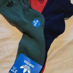 Adidas Socks Set Of 3 Large