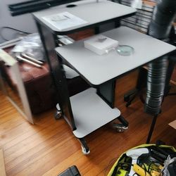 Standing Desk For Computers And Audio Visual 