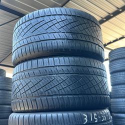 Set Of Continental Extreme Contact 315/35ZR20 Tires