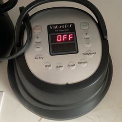 6 Quart instant pot air Fryer Lid