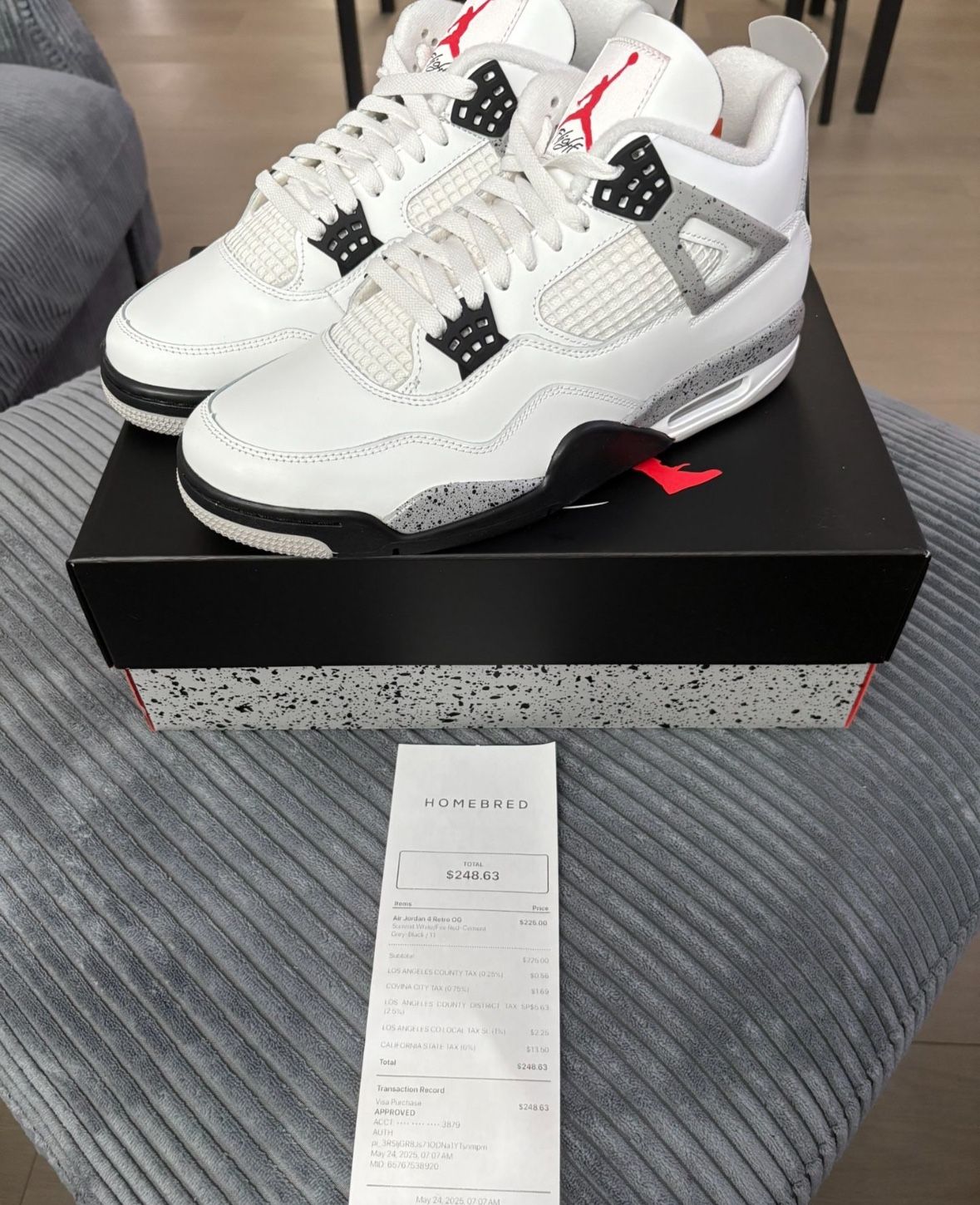 New Jordan 4