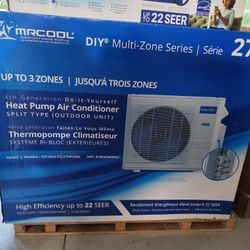 Mini split MrCOOL 22 Seer 27K Heat Pump Air Conditioner 