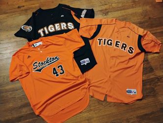 #43 Size XL UOP Pacific Tigers Baseball Jerseys (3 Pack) XL 