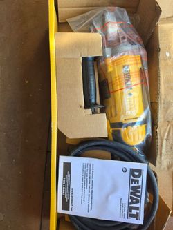 Dewalt 7" grinder