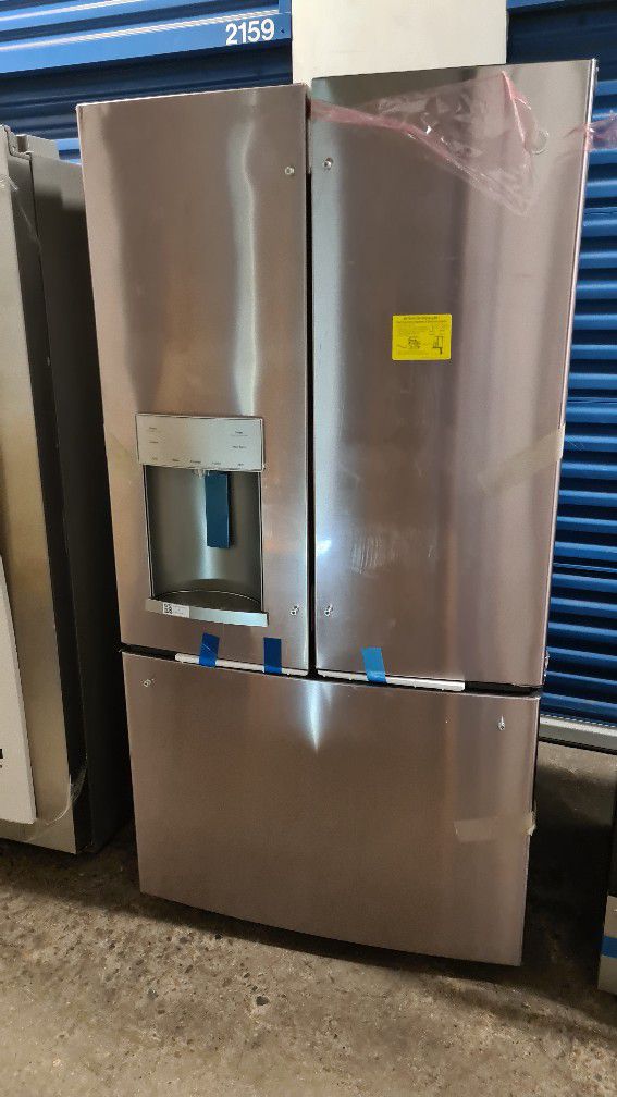 Brand New GE Profile French Door Stailess Steel Refrigerator. 