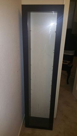 Black wall cabinet