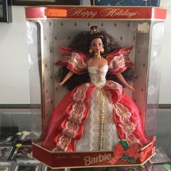 ‘97 Happy Holidays Barbie Matel Unopened