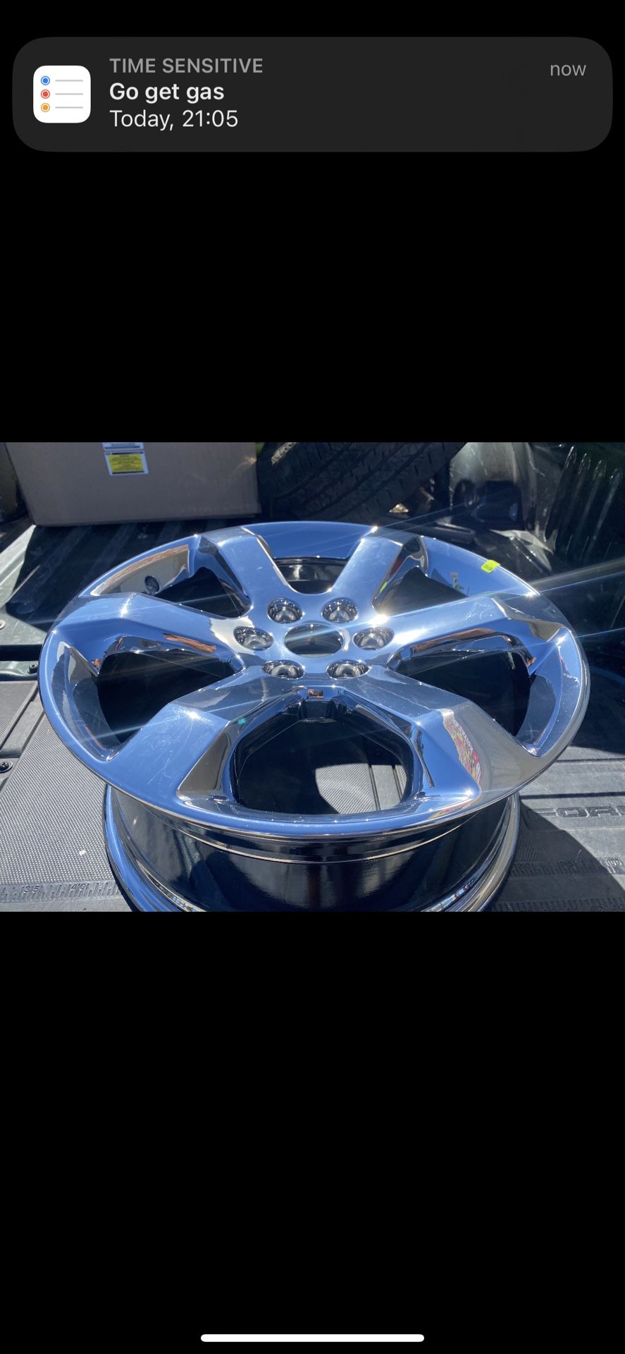 2021 Ford F150 20 inch New rim 