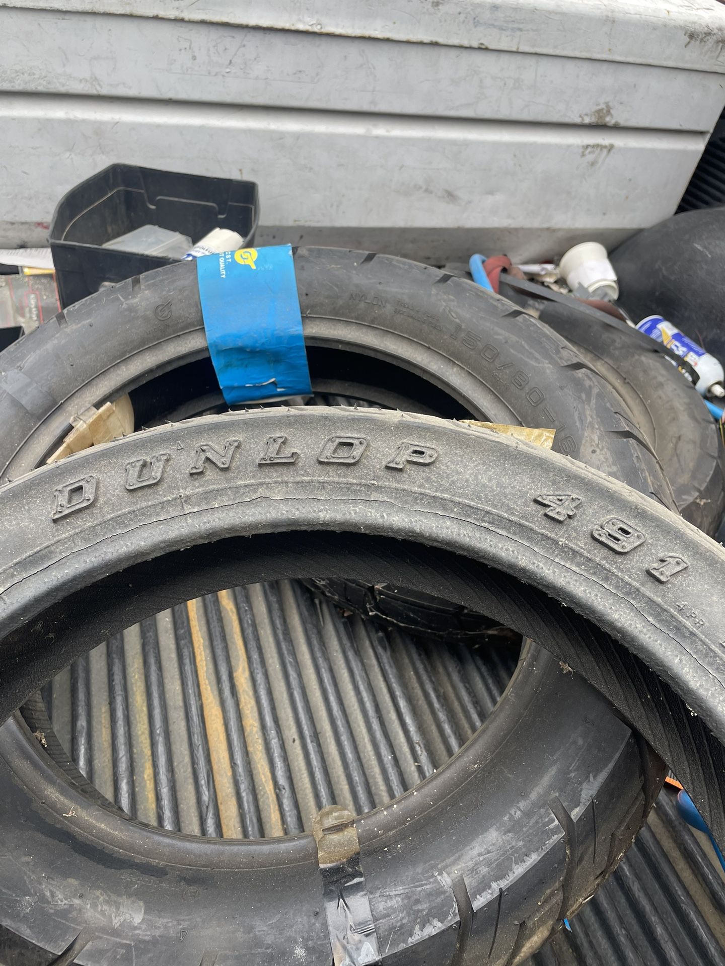 MotorCycle Tires 130 70 18 150 80 16 Dunlop