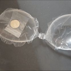 Hot spring waterproof transparent silicone breast stickers for swimming bikini swimsuit breast pads gather up invisible nipple stickers