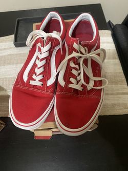 Vans Red Old Skool Women’s 7.5