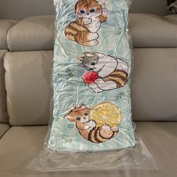 Mofusand Bee Design Long Body Pillow Imported From Japan Bun Bun Bee Cushion