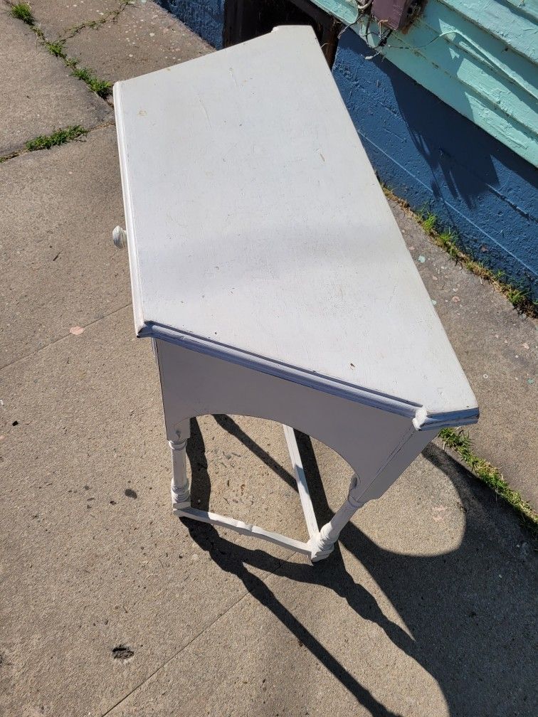 Entry Table Solid Wood Antique