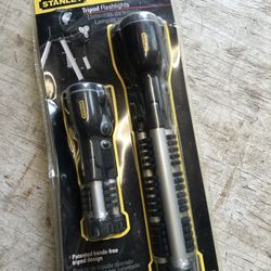 Stanley 2 Pack Tripod Flashlights