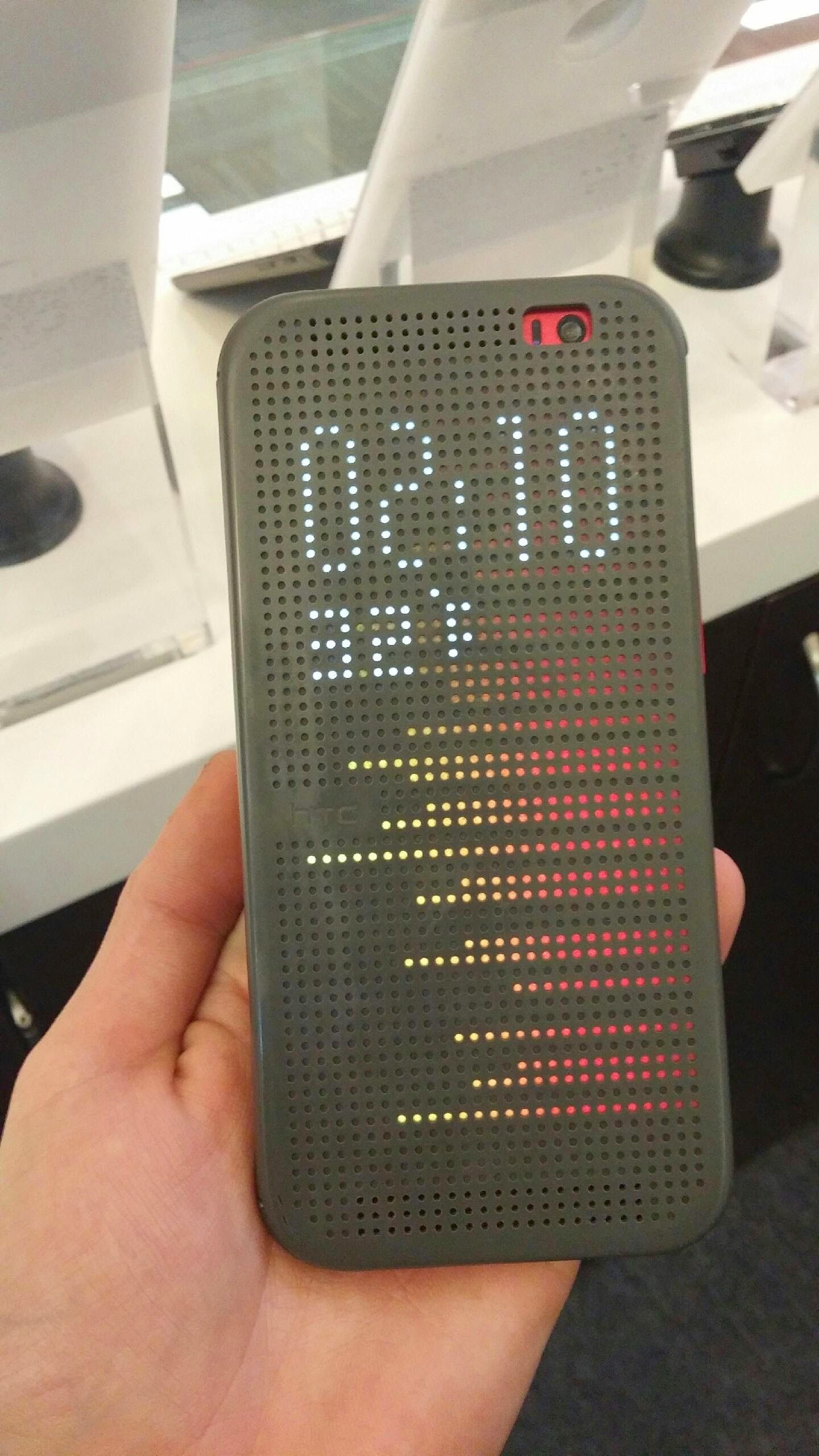HTC ONE M8 LED Flip Case
