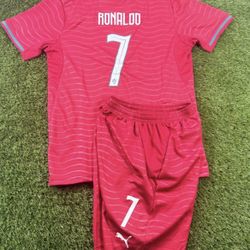 Soccer  kids sizes Ronaldo Portugal home world cup 2026 kids and adults Jerseys jersey Ronaldo futbol Portugal 🇵🇹 Messi Argentina set Ronaldosizes22