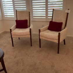 Pair of mid-century chairs