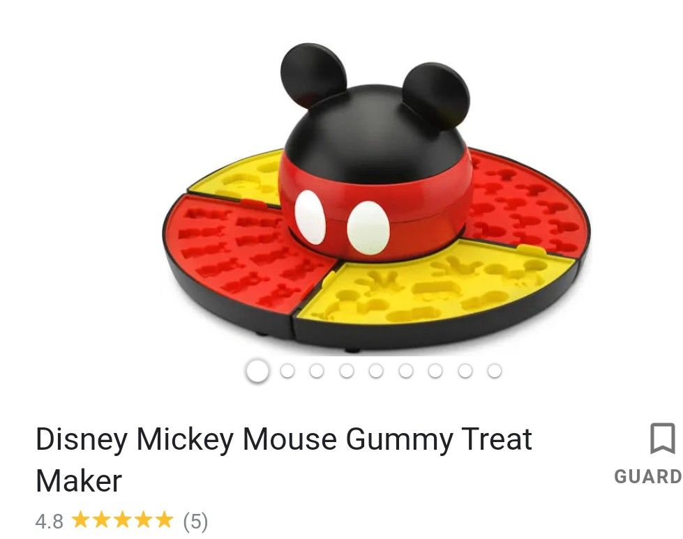 Mickey Mouse Gummy Treat Maker