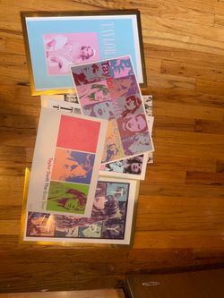 Title: Taylor Swift Eras Tour VIP Box + 4 Prints (Chicago) - Frames Not Included