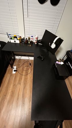 L shape desk
