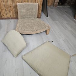 Sattva Meditation Chair by Haiku Designs
Crafted from seagrass and Mango wood, the Sattva Meditation Chair is a new version of the Sattva Meditation C
