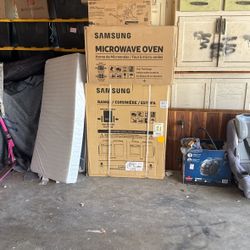 Samsung Microwave and Range 