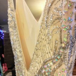 GORGEOUS Beaded Mermaid Gown