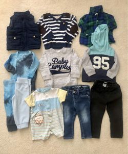 Baby Boy 12 Months Clothes Bundle