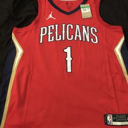 Nba Swingman Jersey Zion Williamson #1 Mens Size Xl Brand New With Tag