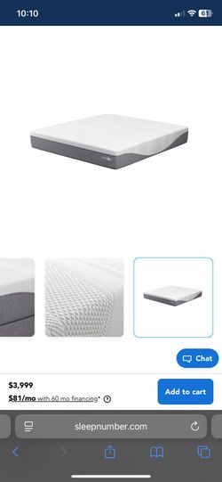Inflatable Adjustable Sleep Number King Mattress