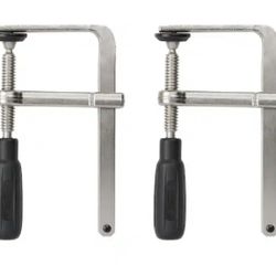 Milwaukee M18 FUEL 18-Volt Lithium-Ion Brushless Cordless Track Clamps for Plunge Track Saw (2-Pack