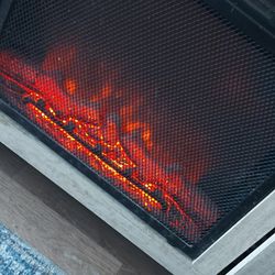 Tv Stand With Fire Place 