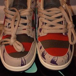 Nike SB Dunks Freddy Krueger 