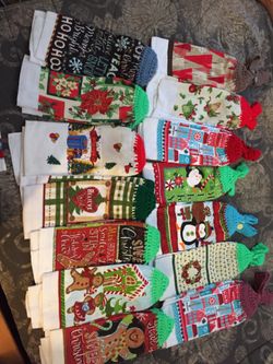Christmas towels