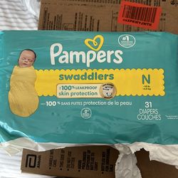 Pampers swaddlers