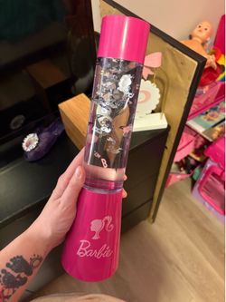 Barbie lava lamp