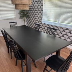 Dinning Room Table And Chair Set 