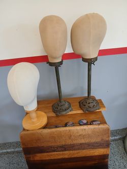 Vintage Millinery heads