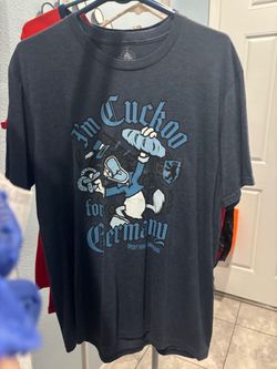 I'm Cuckoo for Germany" and "EPCOT World Showcase Tshirt