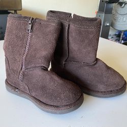 Brown Boots Kids Girls Size 7 M