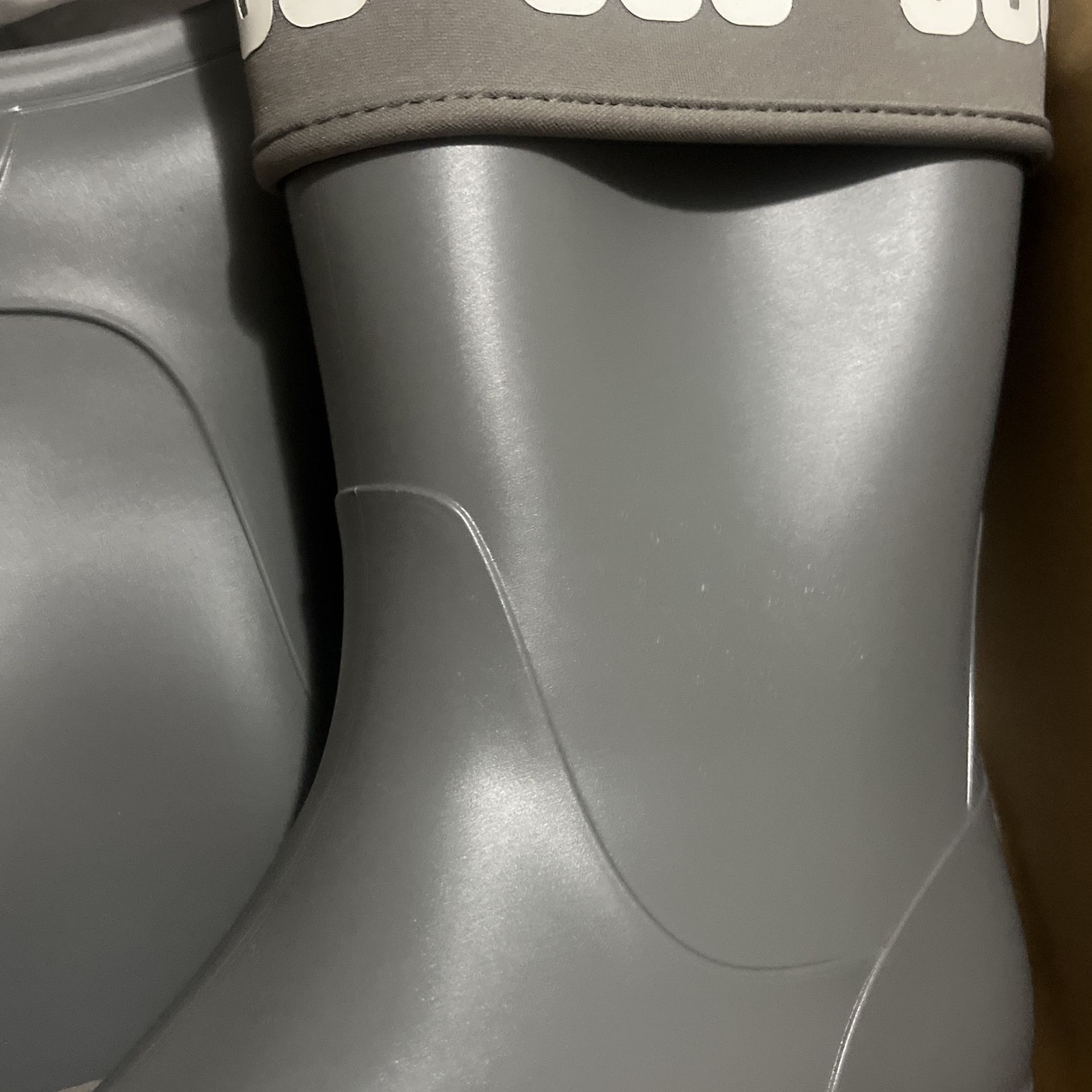 grey Ugg Rain Boots