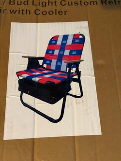 Bud Light Cooler Chair