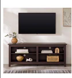 TV Stand  for Televisions up to 65 Inches, 58 Inch, Espresso ( New In Box)