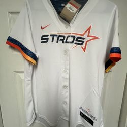 Nike Houston Astros Alvarez City Connect Limited Jersey ONLY WOMEN SIZES LARGE & XL