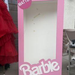 Barbie Box/Photo Booth Prop - Party Decor