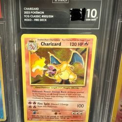 TAG 10 PSA CLC CHARIZARD (previous Rank 1)