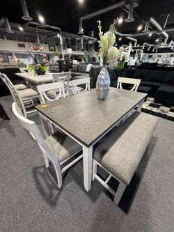 6 PC DINING TABLE