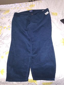 Brand New Teal Corduroy Women's Pants