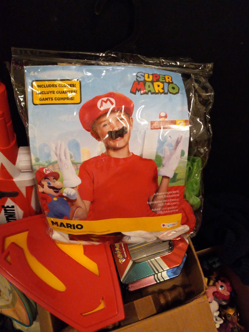 Kids Super Mario Costume 