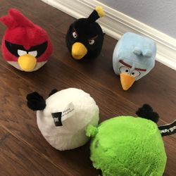 Plush Toys Angry Birds $10